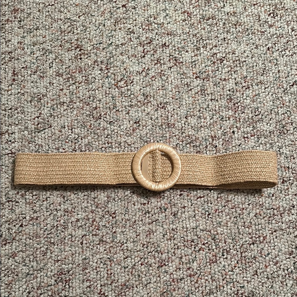 Tan Woven Belt